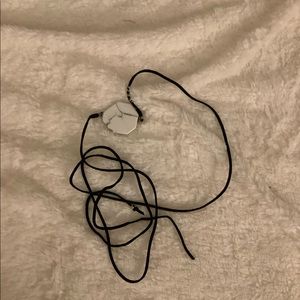 White marble stone bracelet